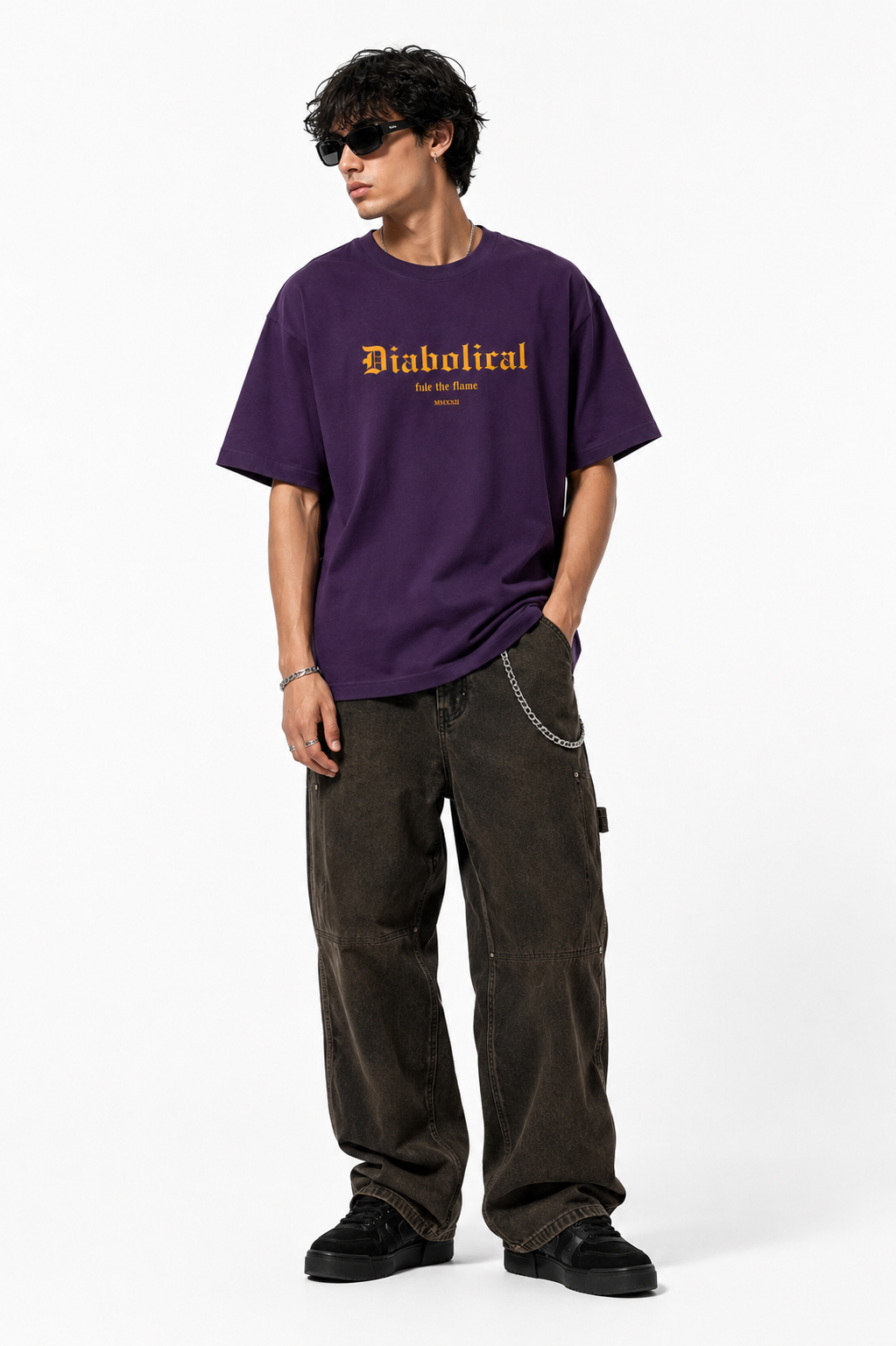 THE BEAUTIFUL CURSE OVERSIZE TEE