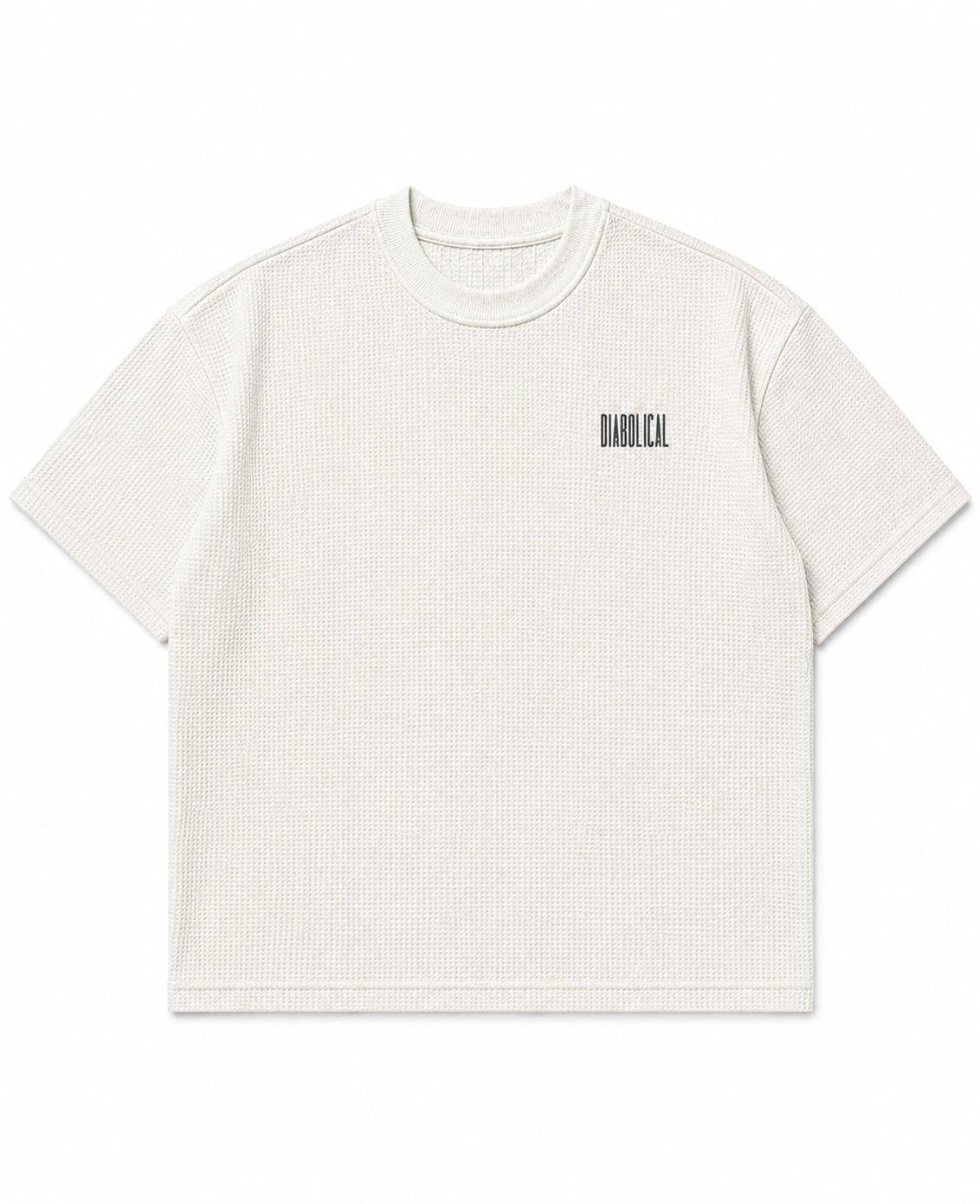 STILL HUMAN — Waffle Knit Oversized Tee