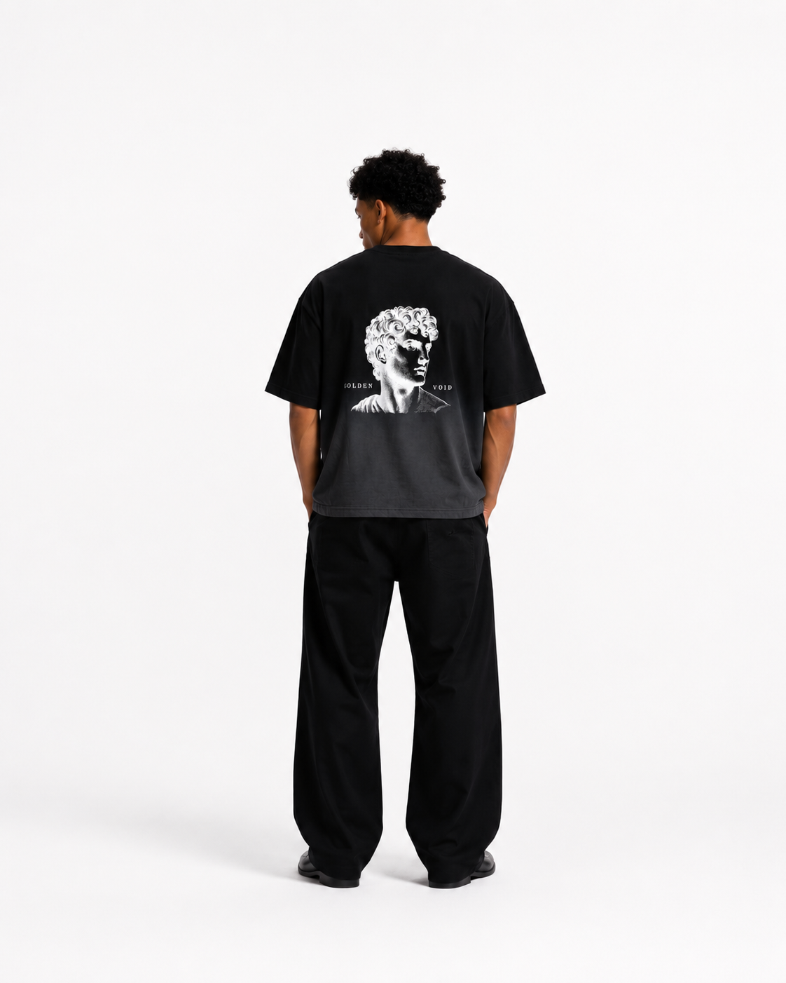 GOLDEN VOID — Oversized Boxy Fit Tee