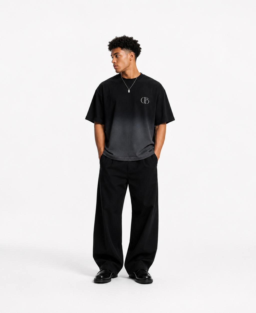 GOLDEN VOID — Oversized Boxy Fit Tee