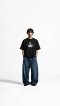 Uniform Oversized Tee – Black