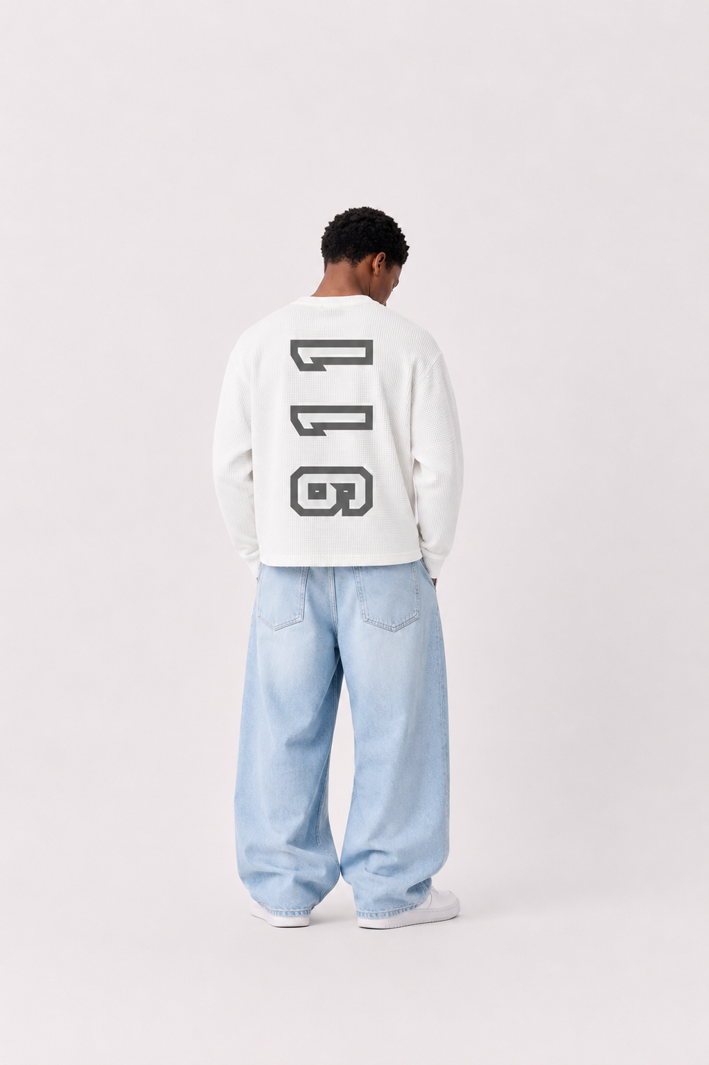 PORSCHE 911 WAFFLE KNIT TEE