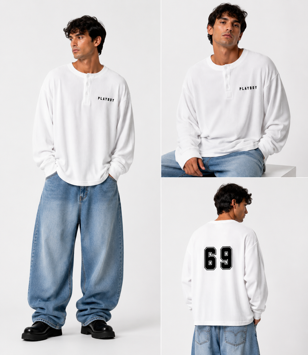 PLAYBOY 69 WAFFLE KNIT