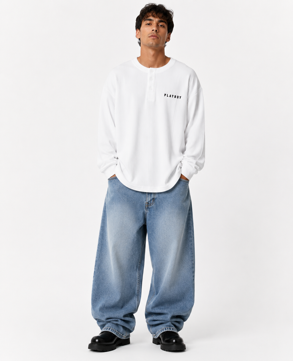 PLAYBOY 69 WAFFLE KNIT