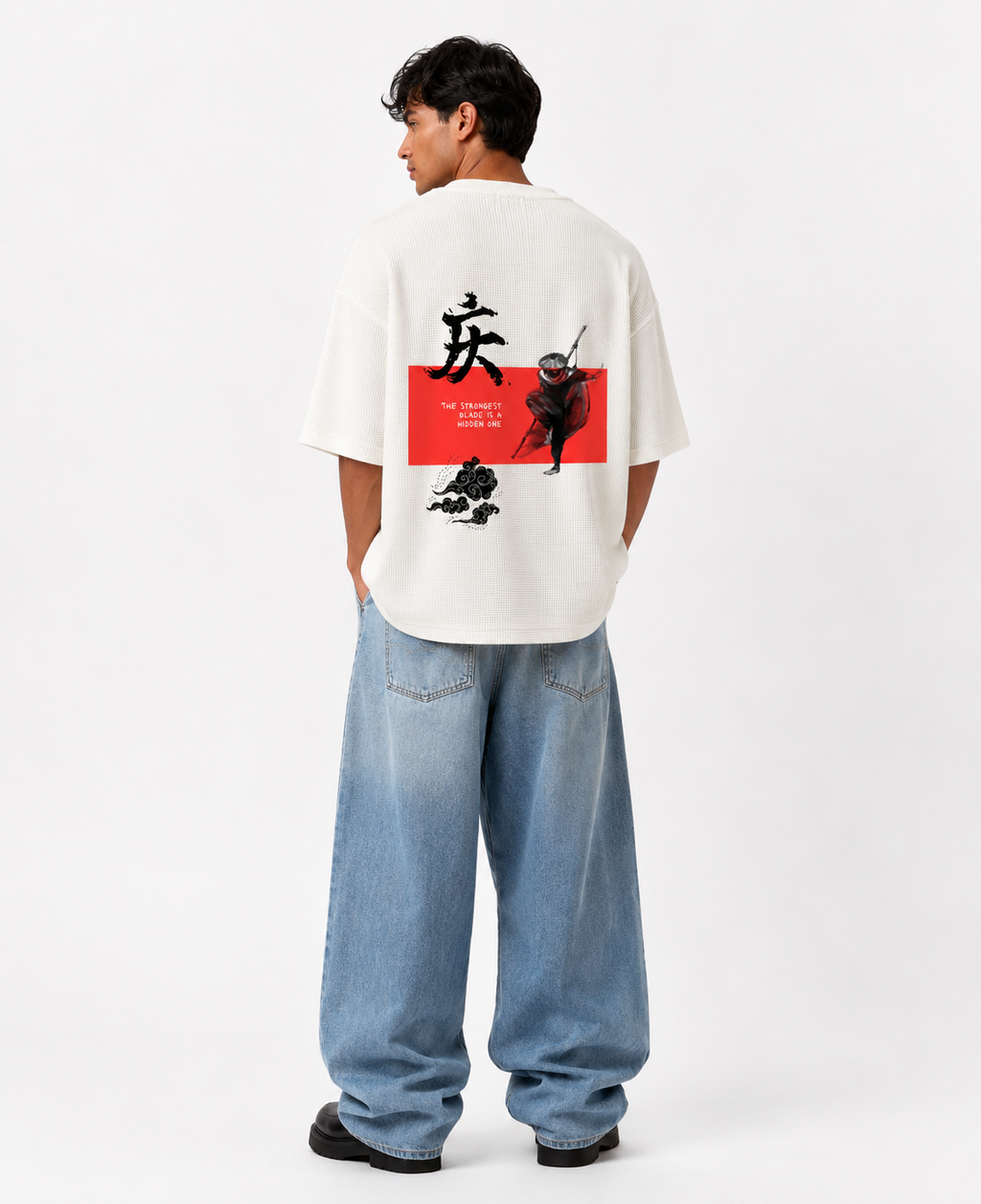 Blade Waffe knit Boxyfit Tee