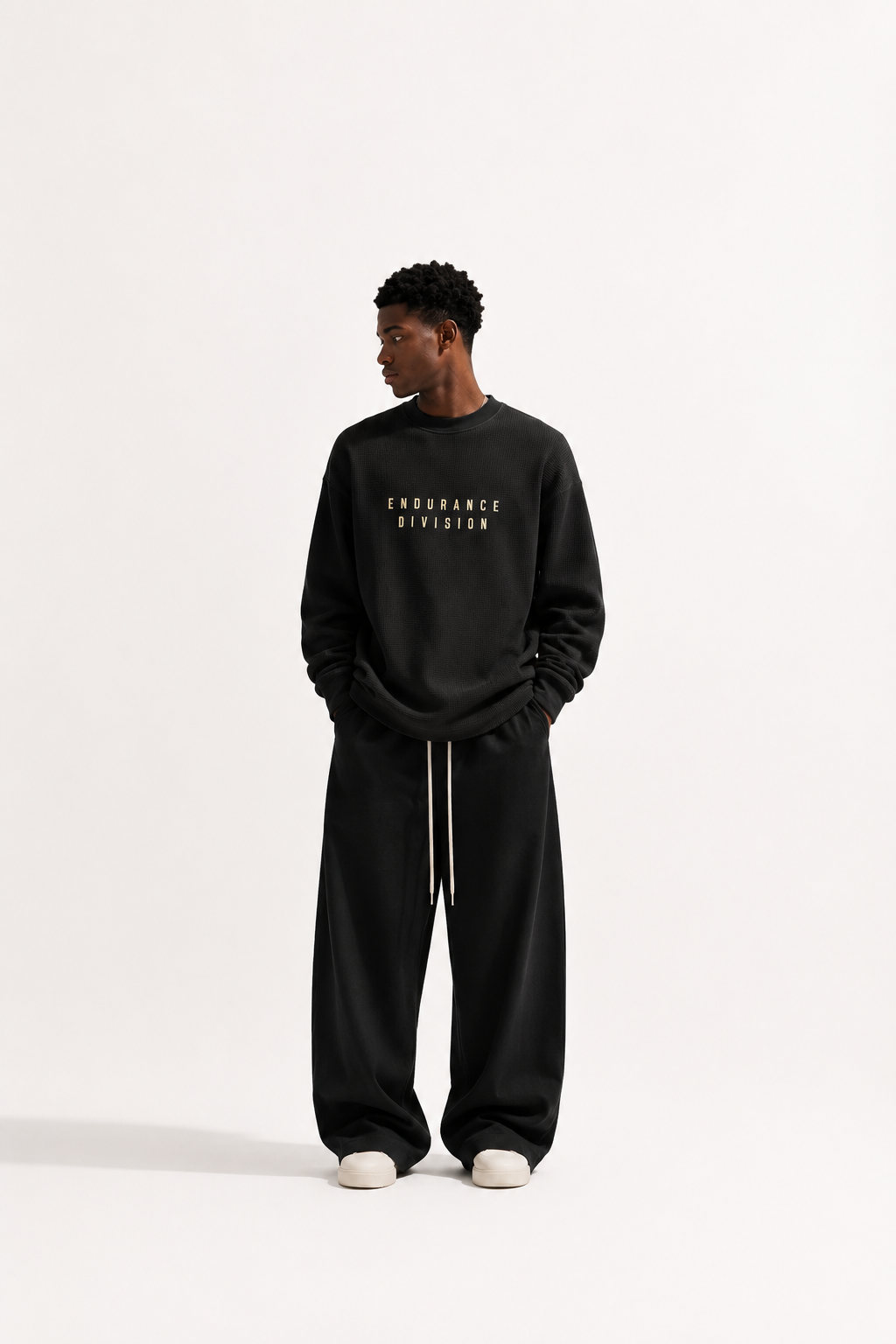 ENDURANCE DIVISION WAFFLE KNIT TEE
