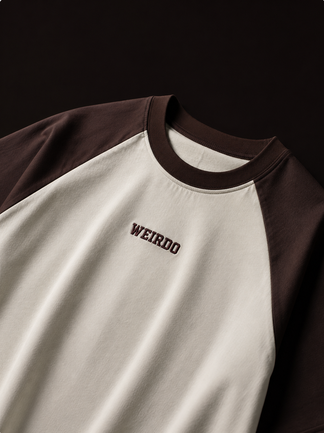 Wierdo Unisex Oversized Raglan