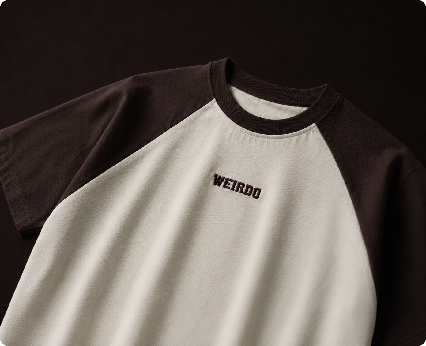 Wierdo Unisex Oversized Raglan