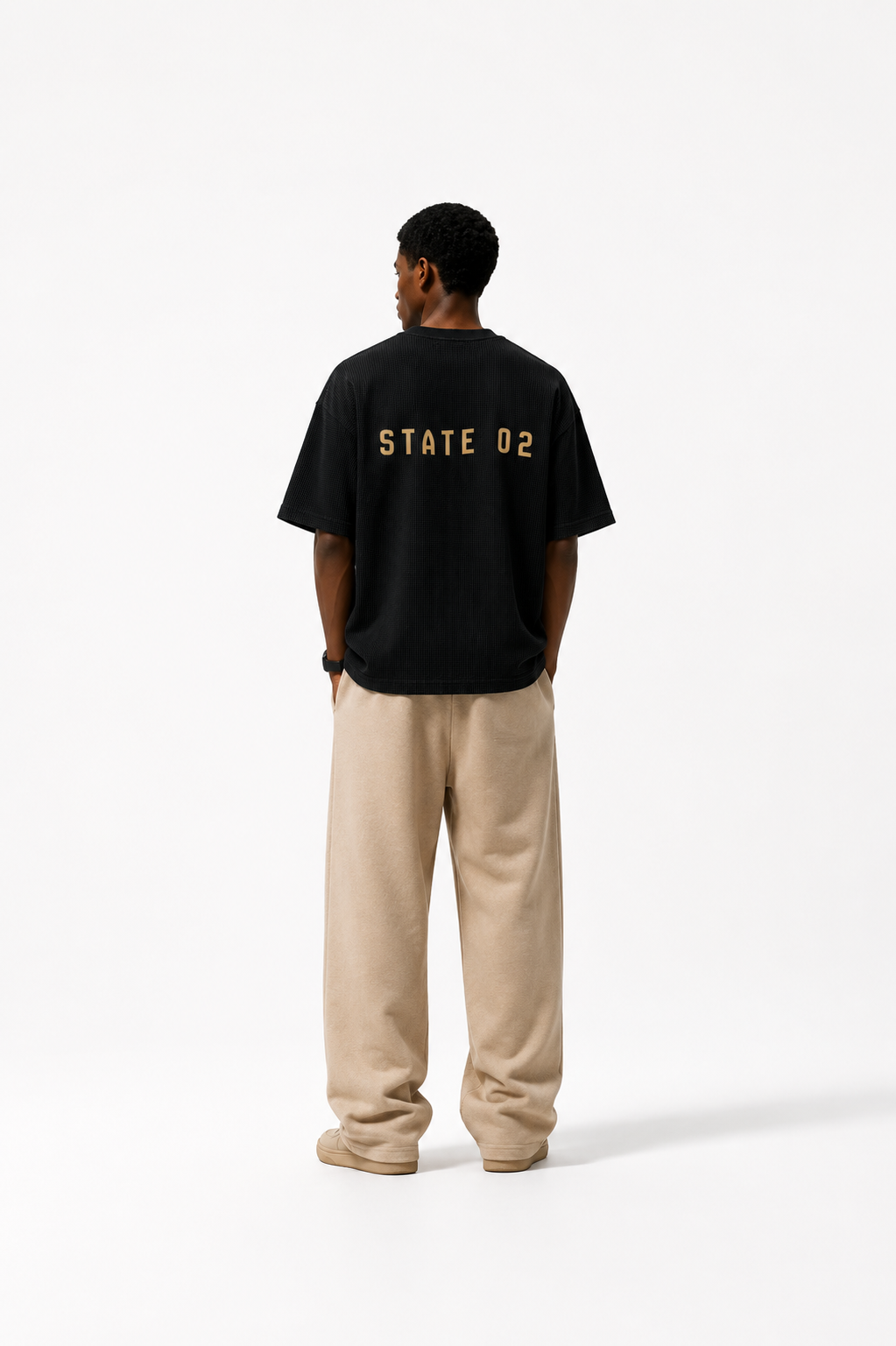 UNIFORM STATE 02 BLACK TEE