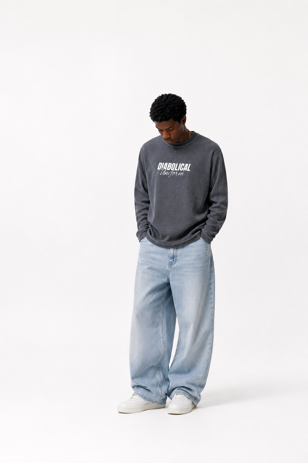 Diabolical Uniform™ Waffle Knit Long Sleeve