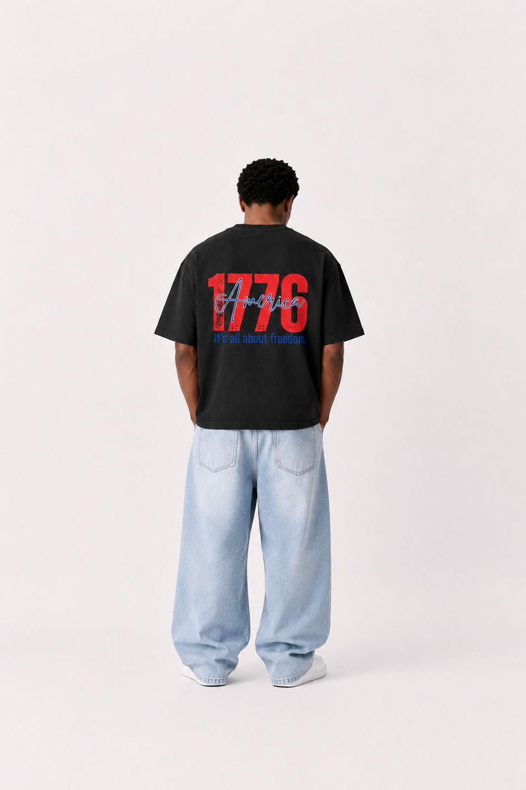 American 1776 Boxy fit Tee
