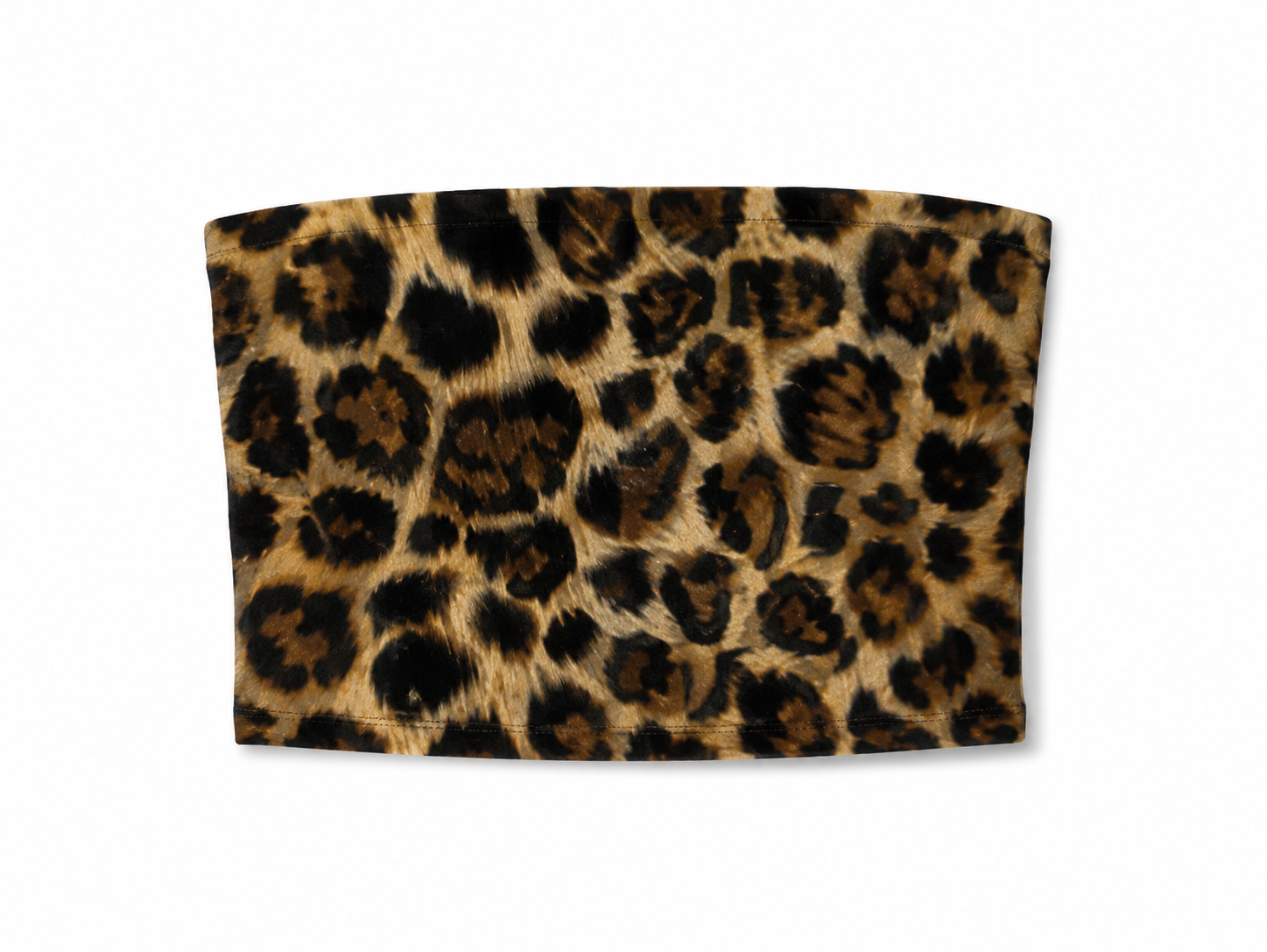LEOPARD PRINT TUBE TOP
