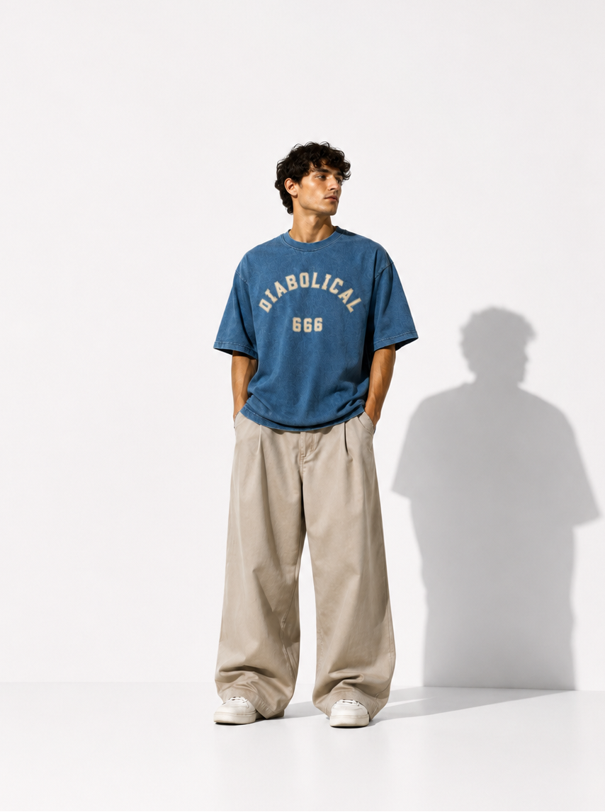 DIABOLICAL 666 Washed Tee