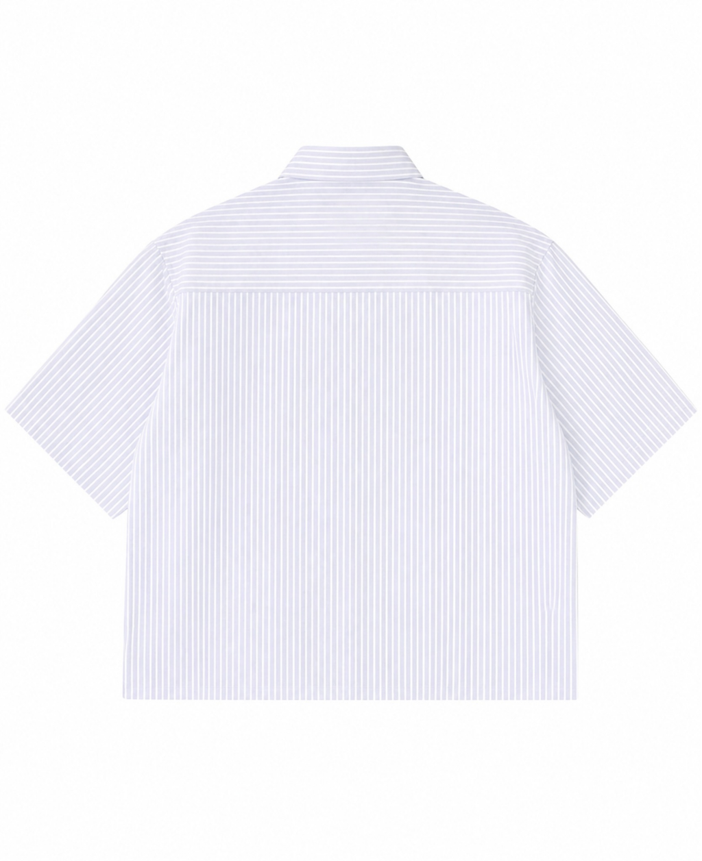 Blue Striped oxford Boxy fit Shirt
