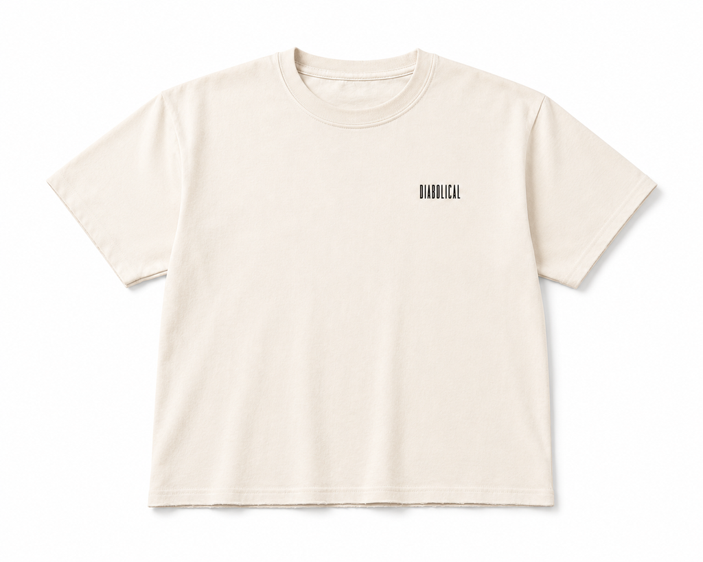 ESSENTIAL BEIGE BOXY TEE