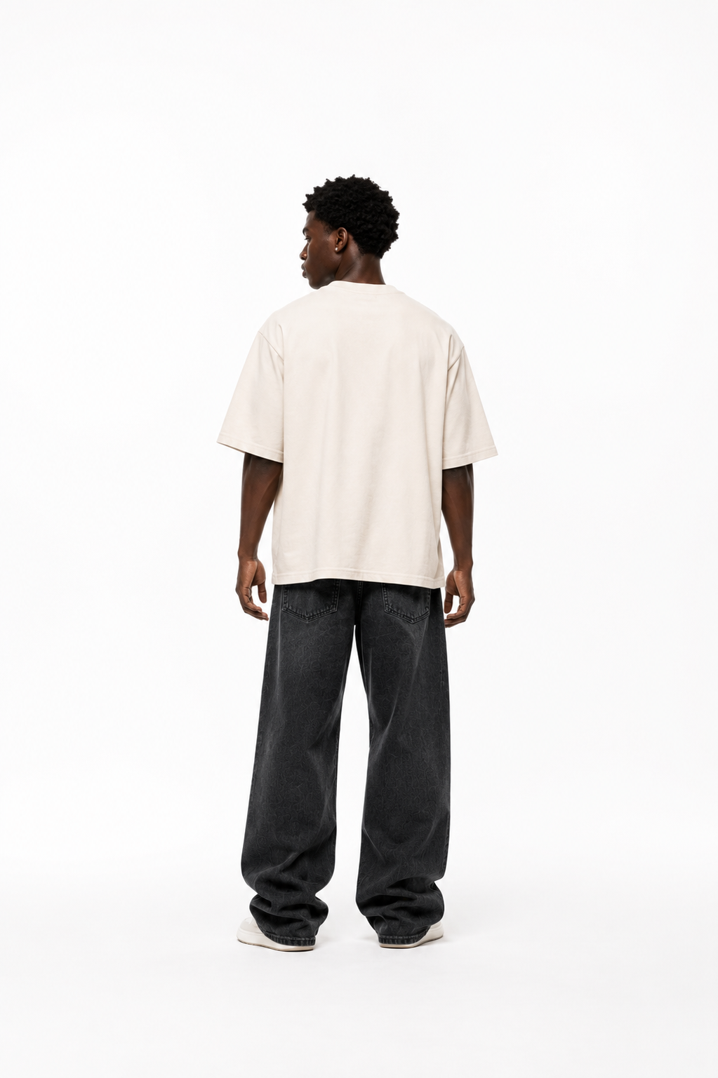 ESSENTIAL BEIGE BOXY TEE