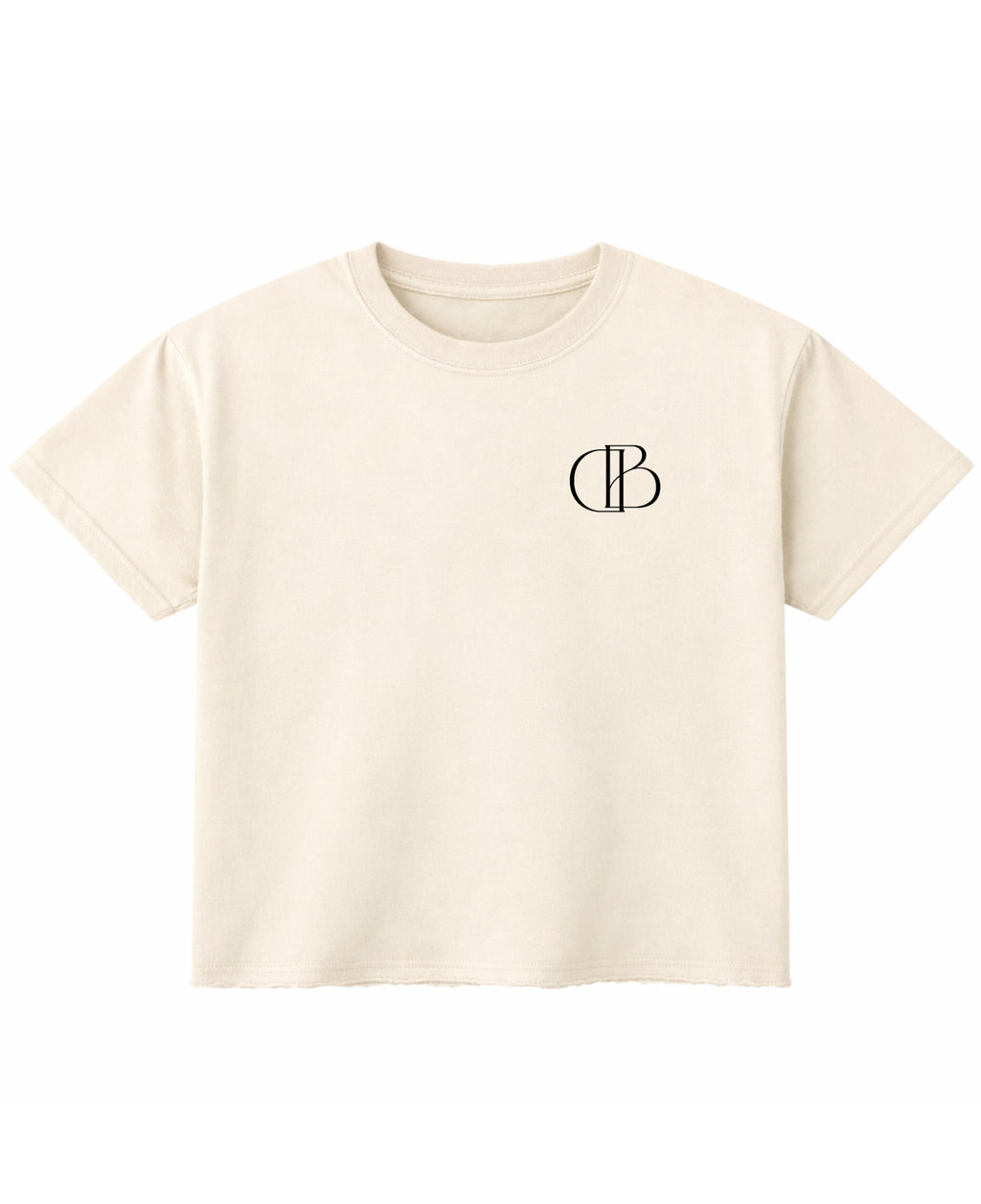 Off White Boxy Fit T-shirt Front Design