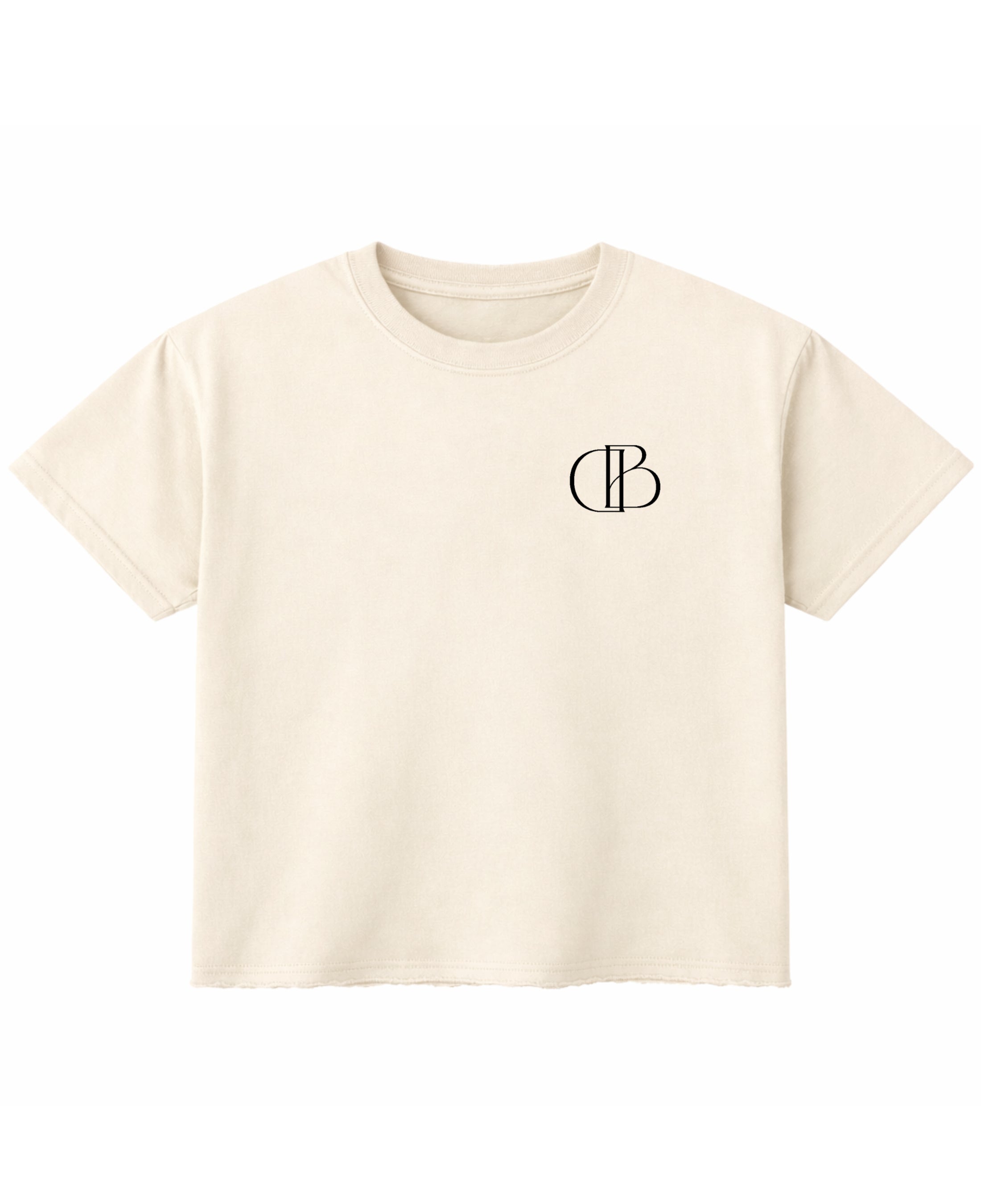 Off White Boxy Fit T-shirt Front Design
