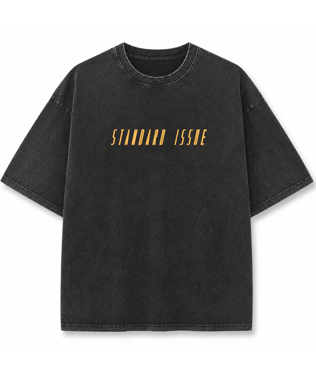Vintage Fade Wash Oversized T-shirt Front Design