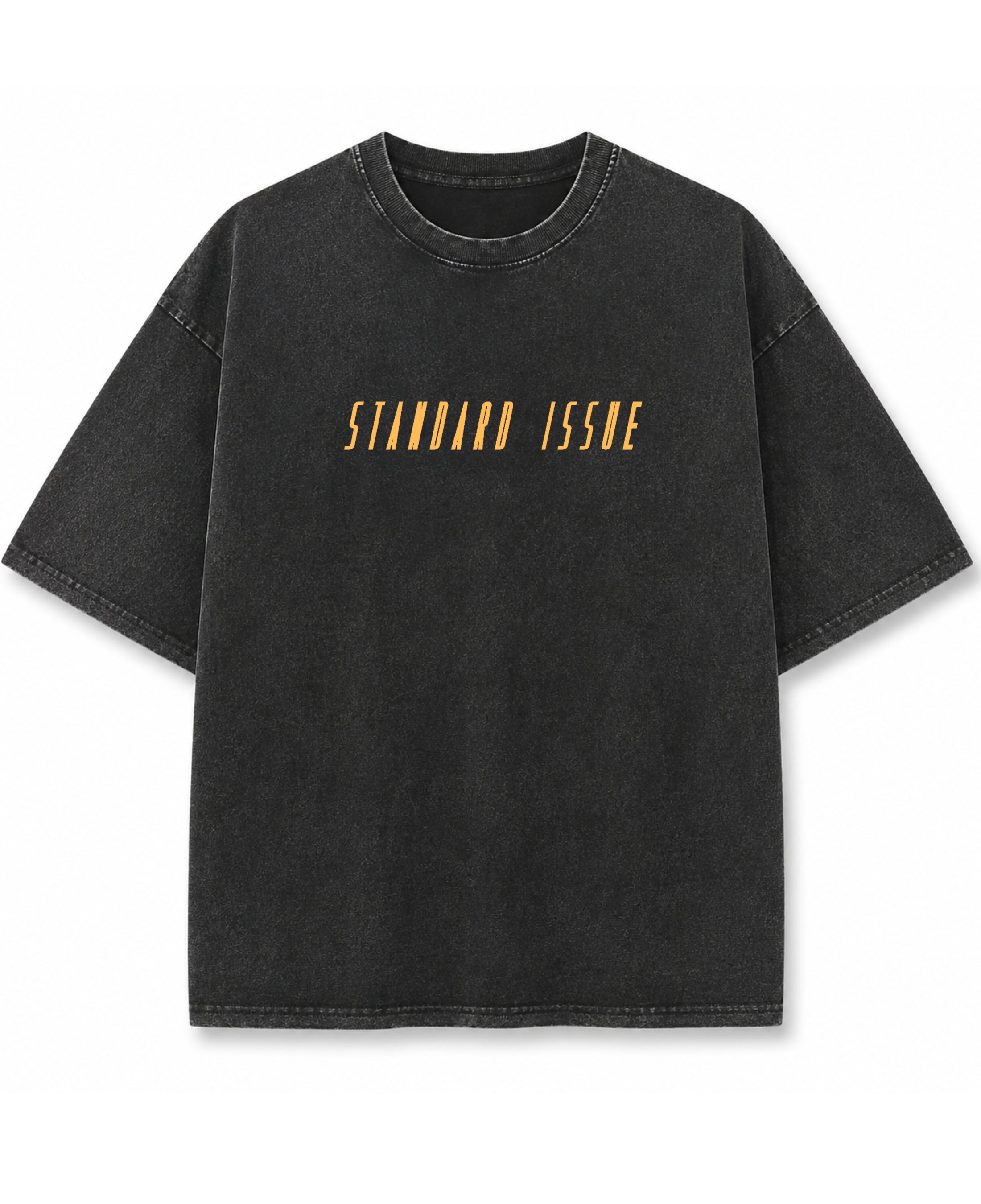 Vintage Fade Wash Oversized T-shirt Front Design