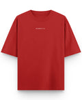 Red Oversized T-shirt Front Design